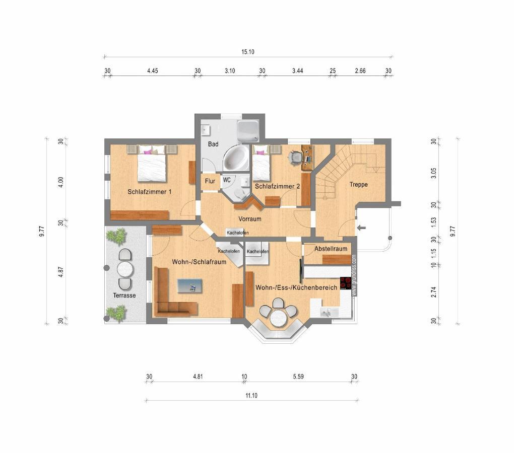 Ferienhaus Kahr Appartment Ennstal رادستادت المظهر الخارجي الصورة